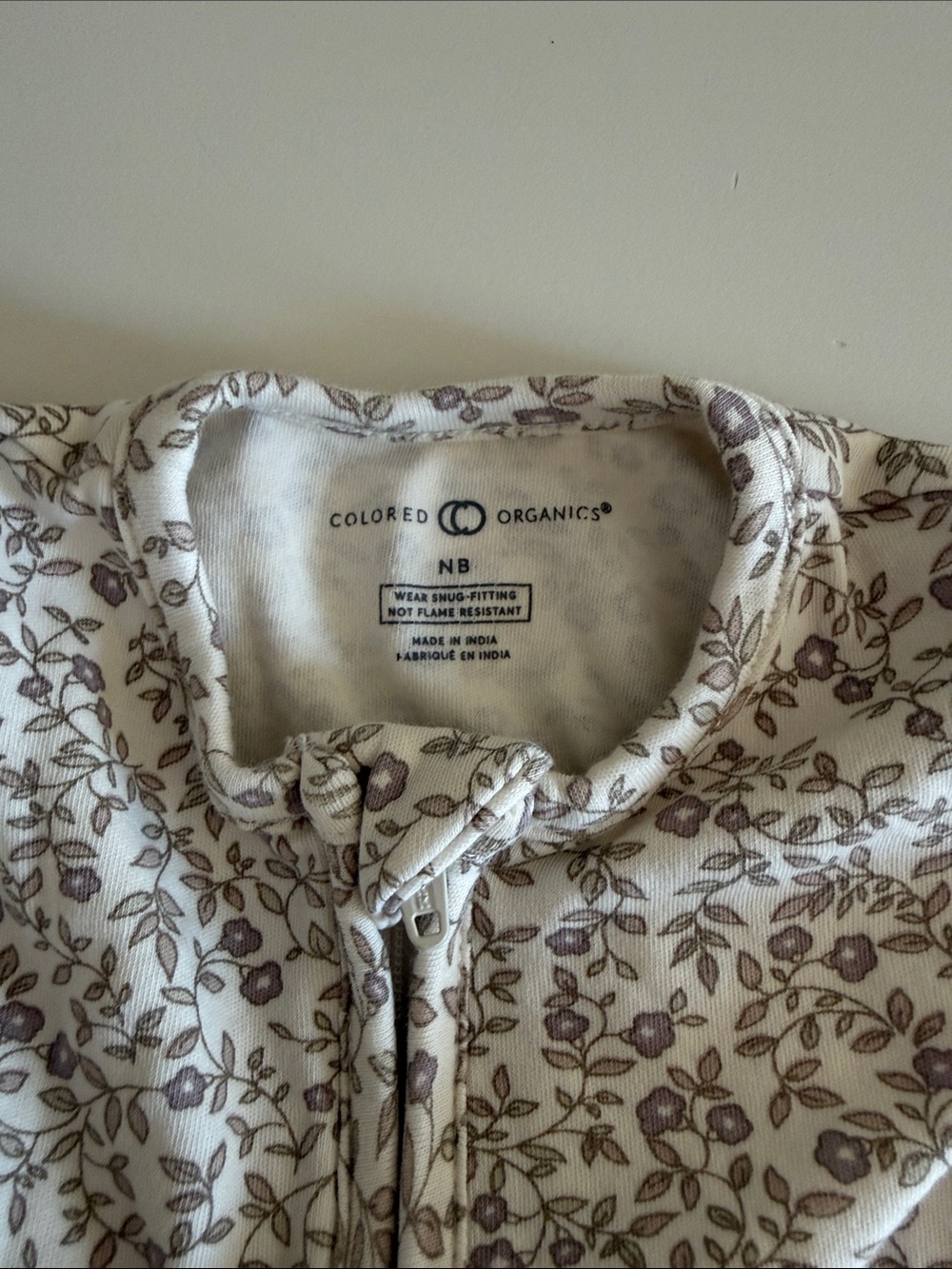 Colored Organics Newborn Pajamas - Picture 2 of 2